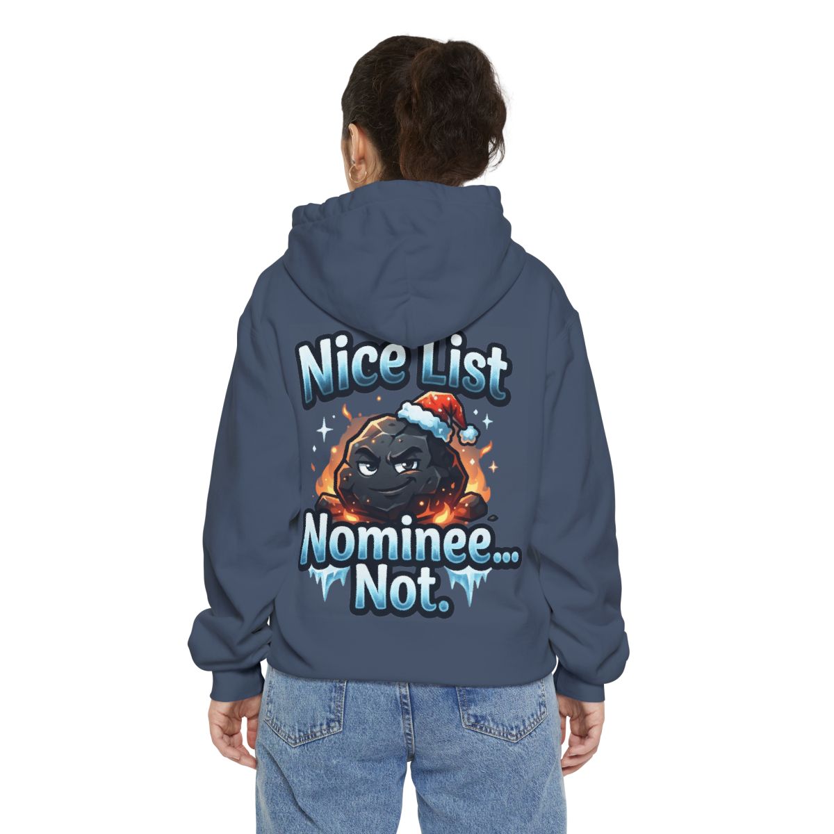 Color: Denim | Nice List Nominee Garment-Dyed Hoodie
