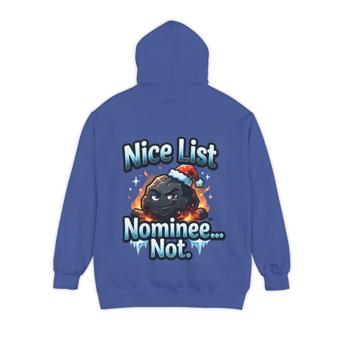 Color: Flo Blue | Nice List Nominee Garment-Dyed Hoodie