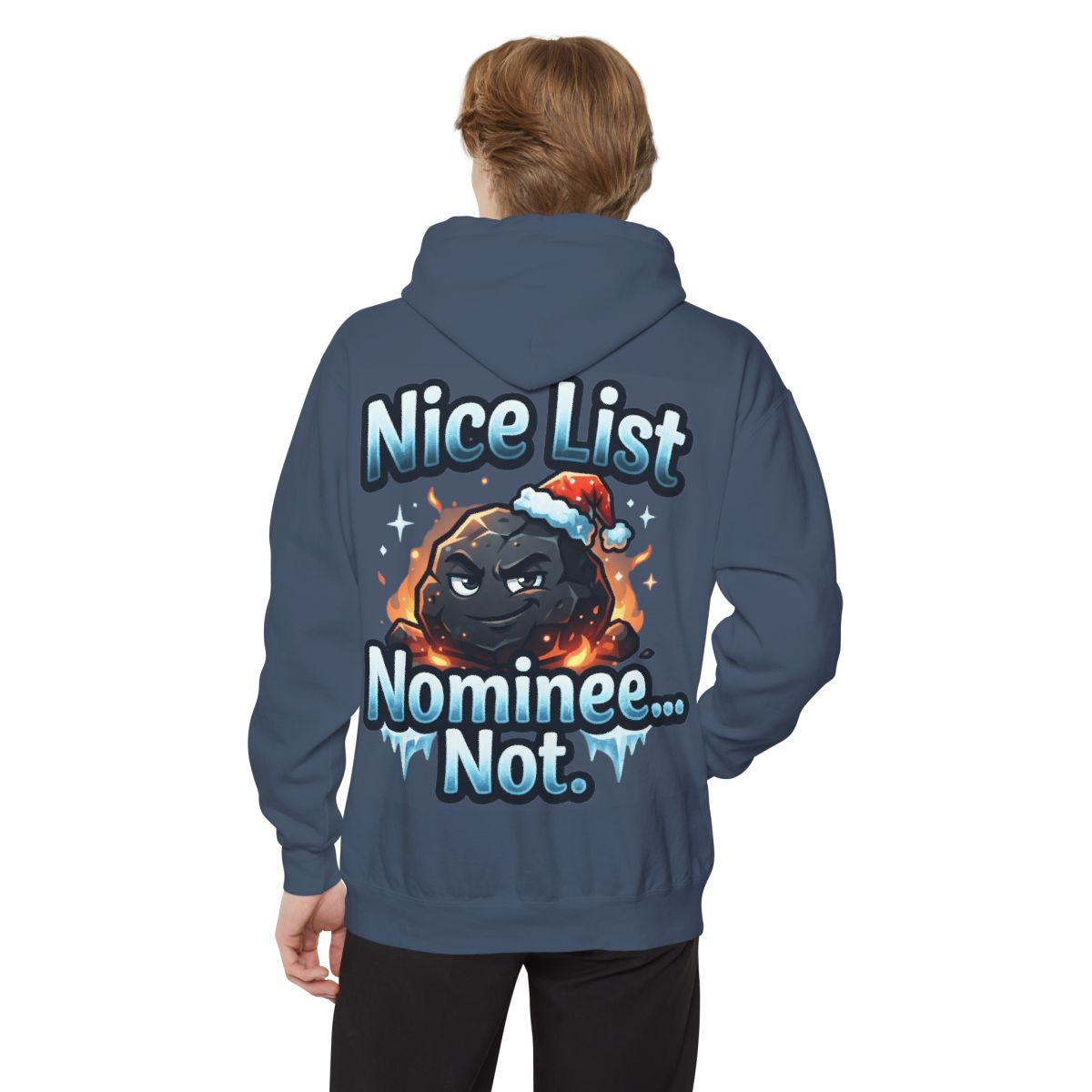 Color: Denim | Nice List Nominee Garment-Dyed Hoodie