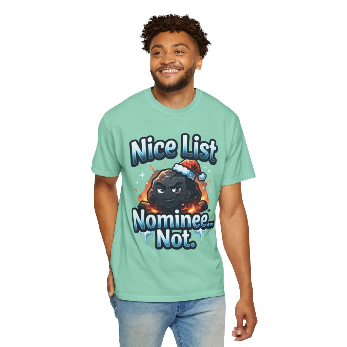Color: Island Reef | Nice List Nominee Unisex Garment-Dyed Tee