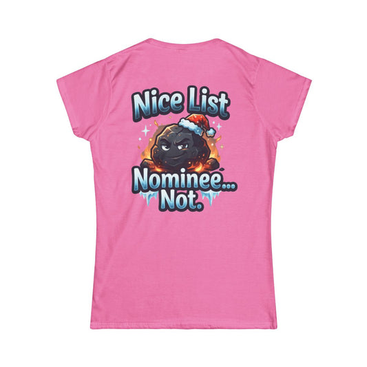 Color: Azalea | Nice List Nominee Women's Tee