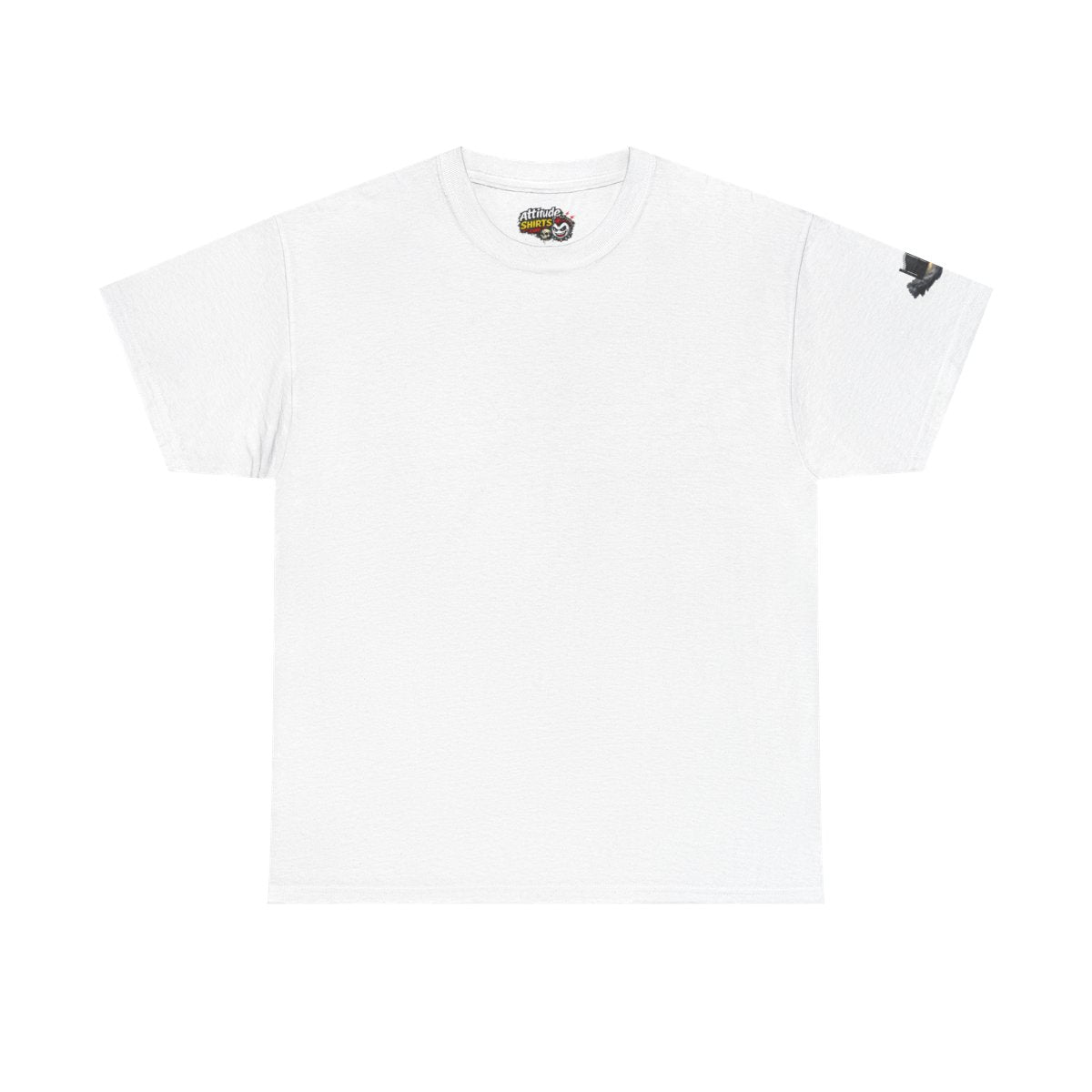 Color: White | None of You Are Going to Heaven Premium Graphic Tee