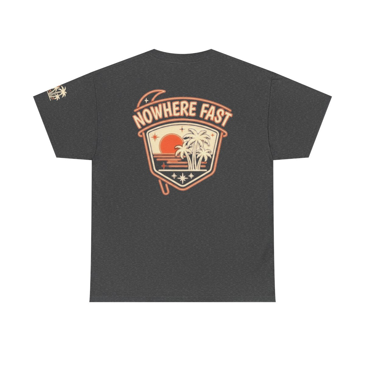 Color: Dark Heather | Nowhere Fast Premium Graphic Tee