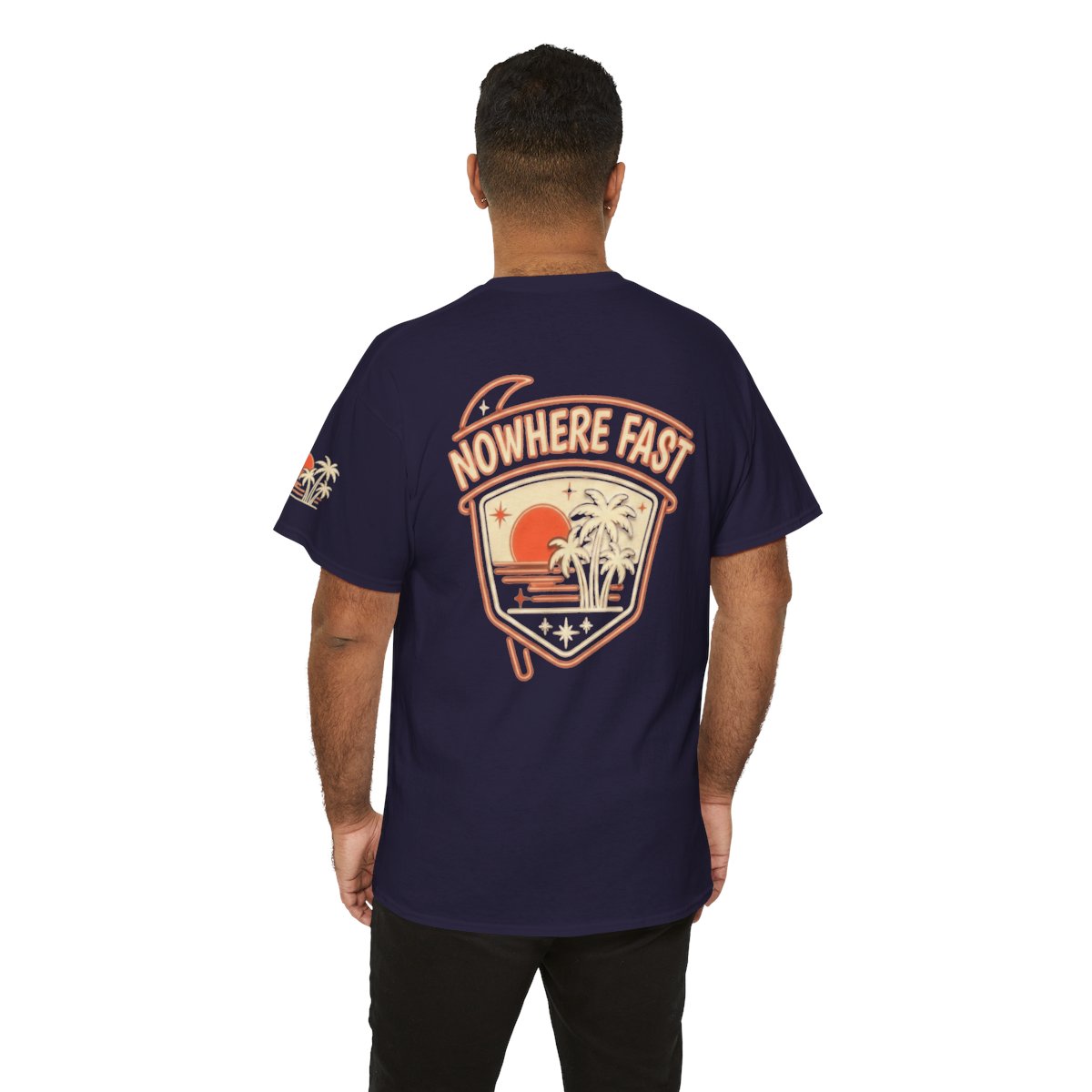 Color: Blackberry | Nowhere Fast Premium Graphic Tee