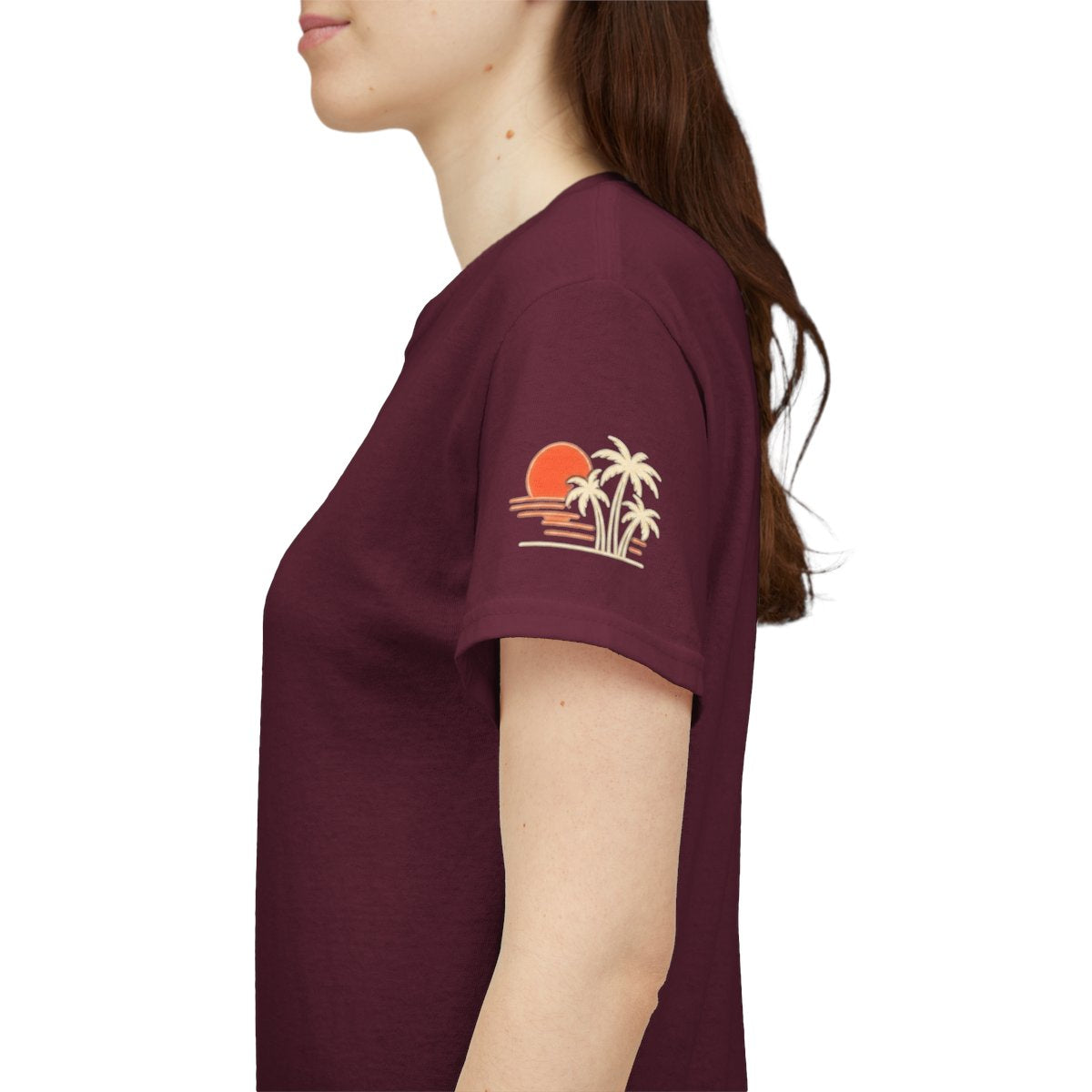 Color: Maroon | Nowhere Fast Premium Graphic Tee