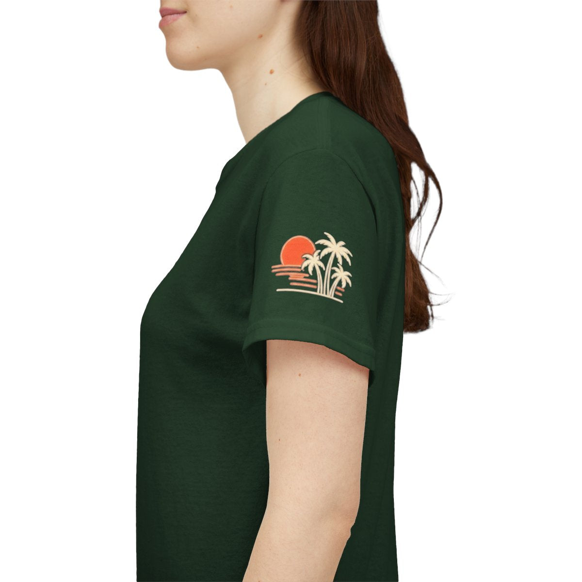 Color: Forest Green | Nowhere Fast Premium Graphic Tee