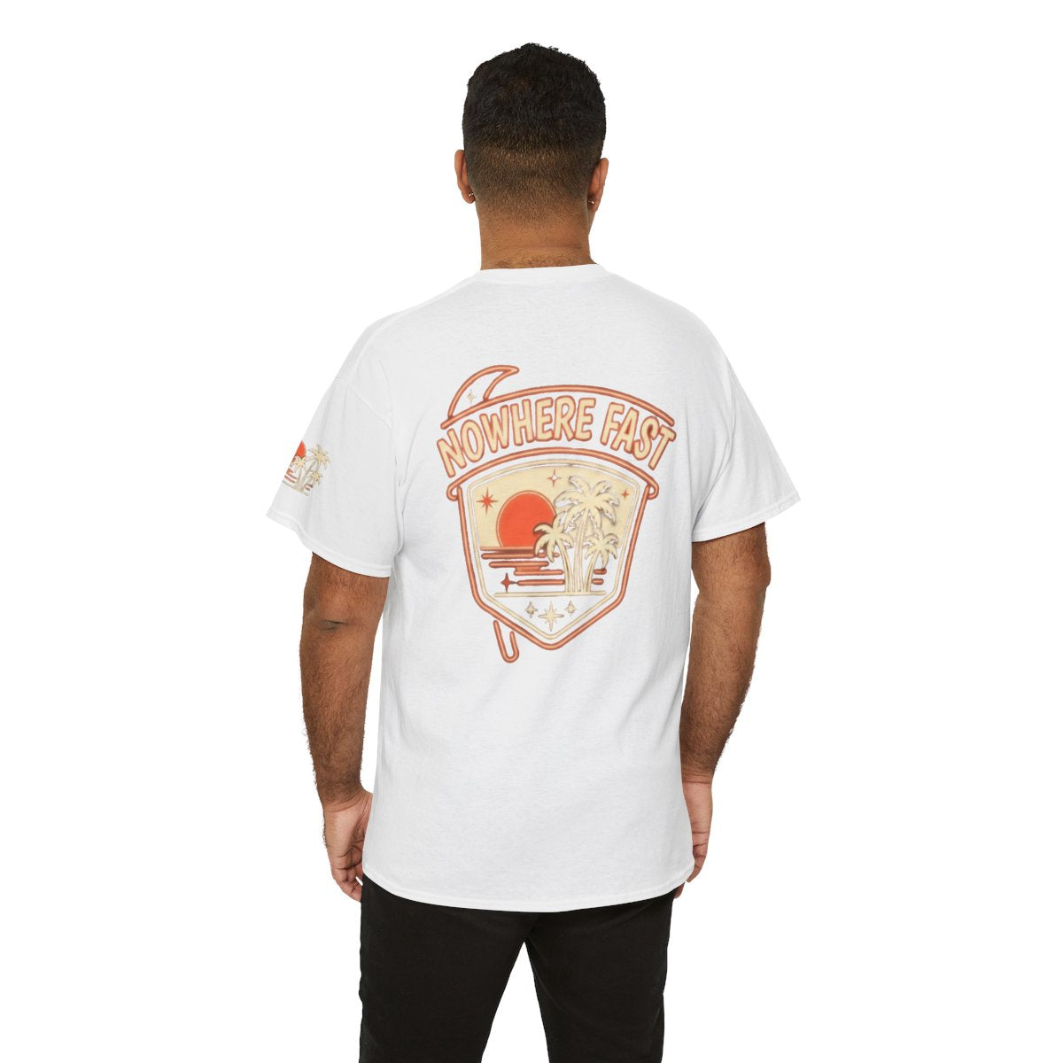 Color: White | Nowhere Fast Premium Graphic Tee