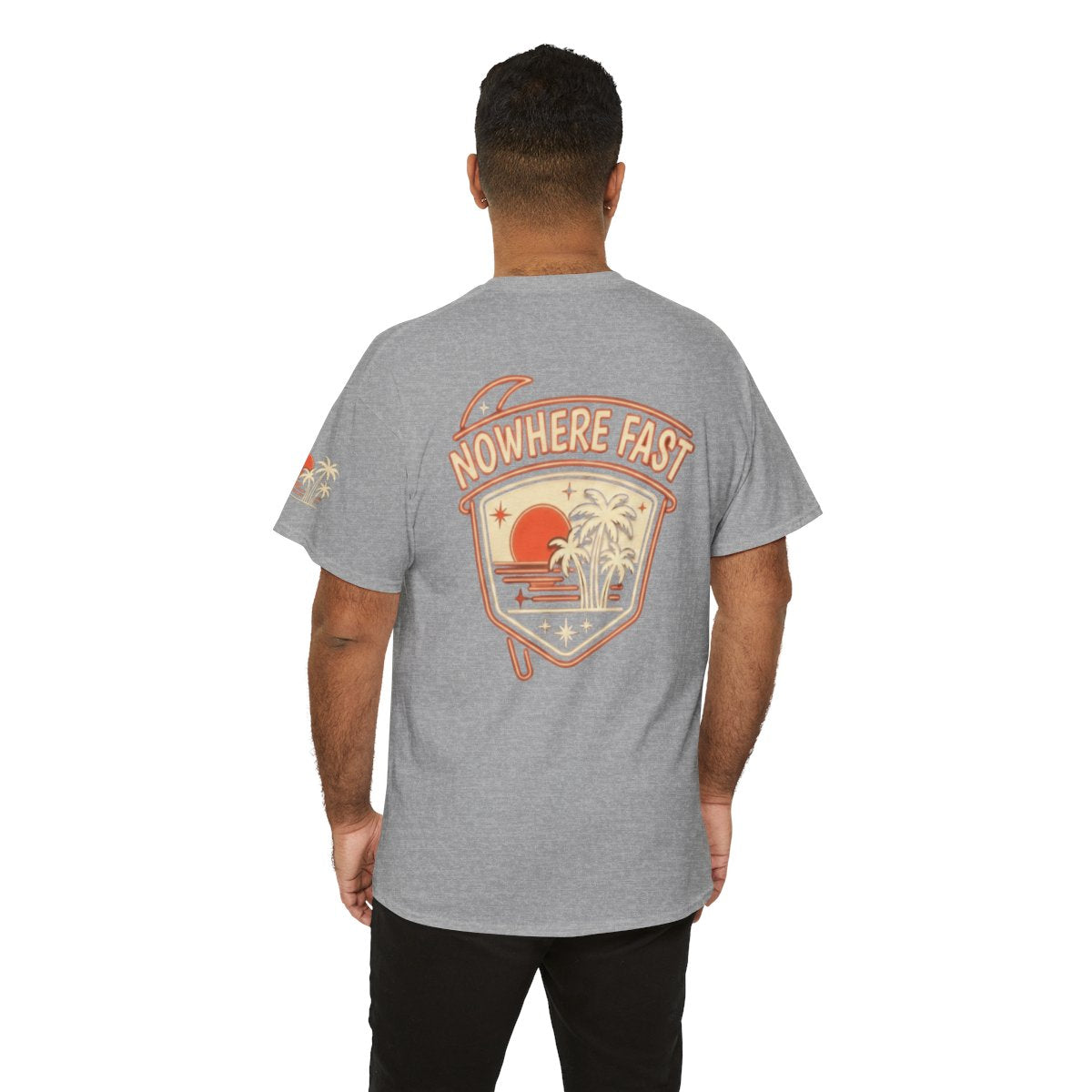 Color: Sport Grey | Nowhere Fast Premium Graphic Tee
