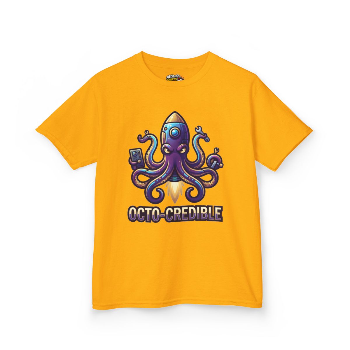 Color: Gold | Octo Credible Kids Tee