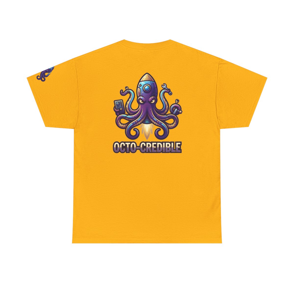 Color: Gold | Octo Credible Premium Graphic Tee