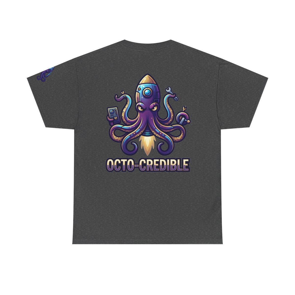 Color: Dark Heather | Octo Credible Premium Graphic Tee