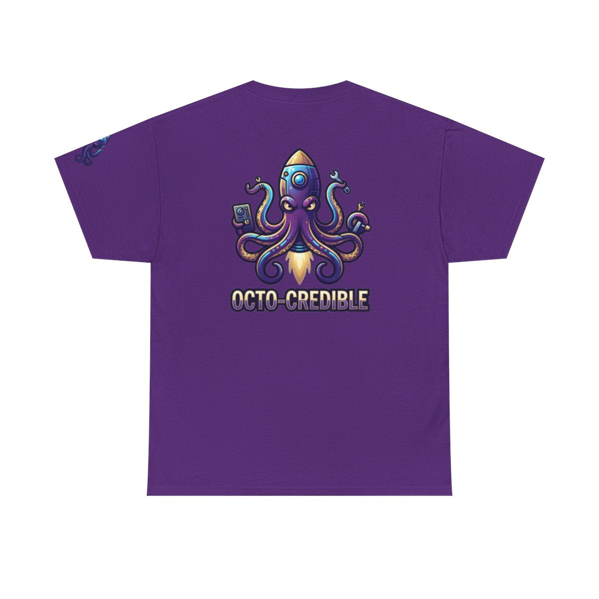 Color: Purple | Octo Credible Premium Graphic Tee