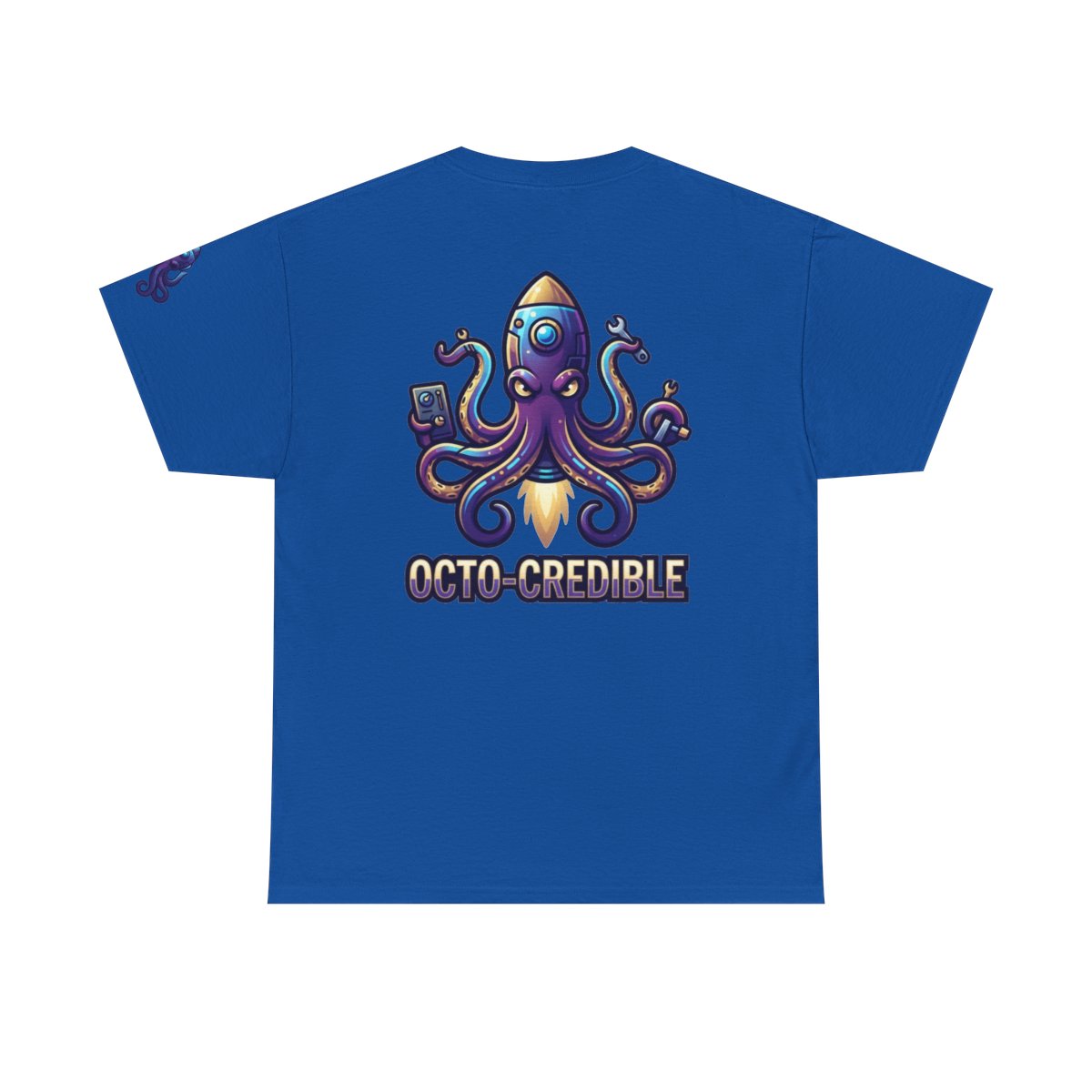 Color: Royal | Octo Credible Premium Graphic Tee
