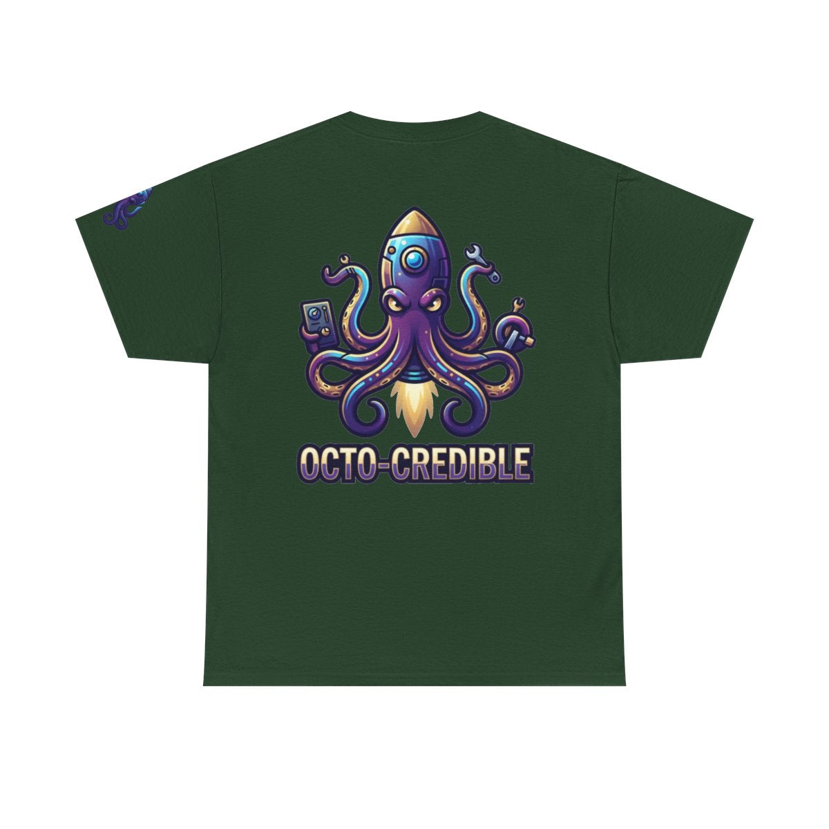 Color: Forest Green | Octo Credible Premium Graphic Tee