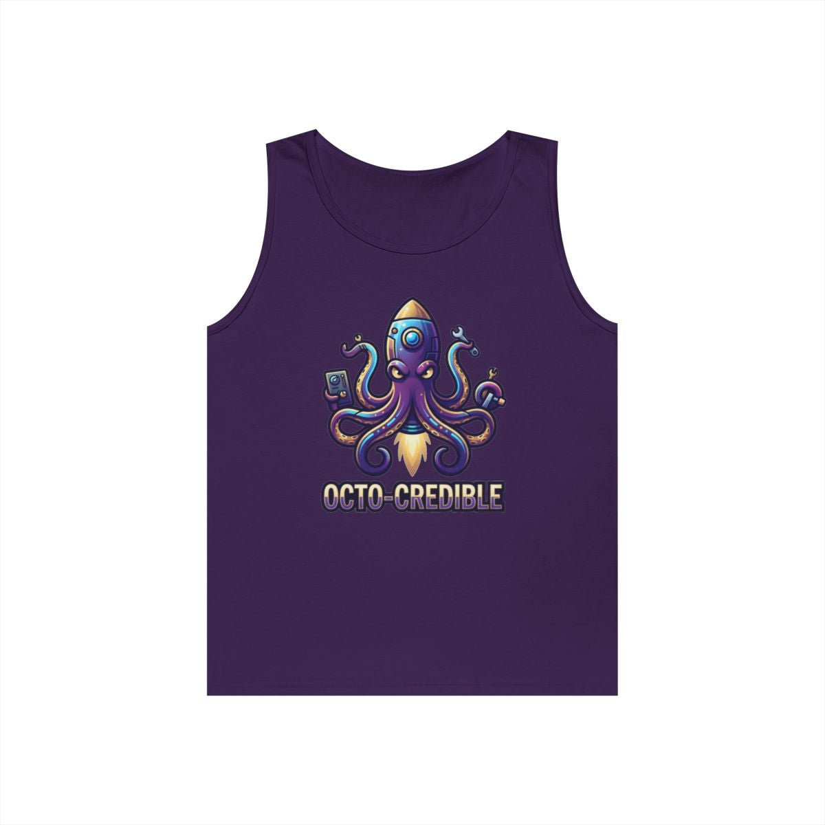 Color: Purple | Octo Credible Tank Top
