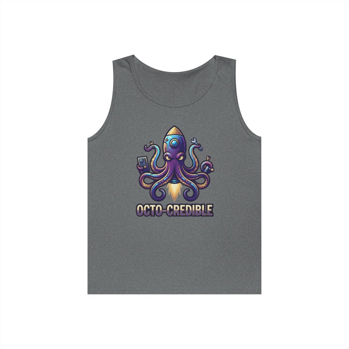 Color: Graphite Heather | Octo Credible Tank Top