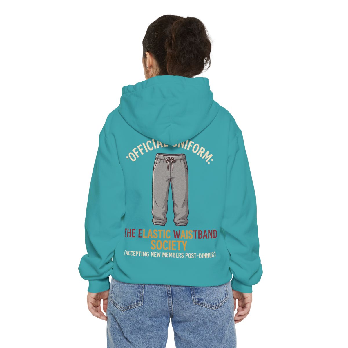 Color: Seafoam | Offical Thanksgiving Uniform Garment-Dyed Hoodie