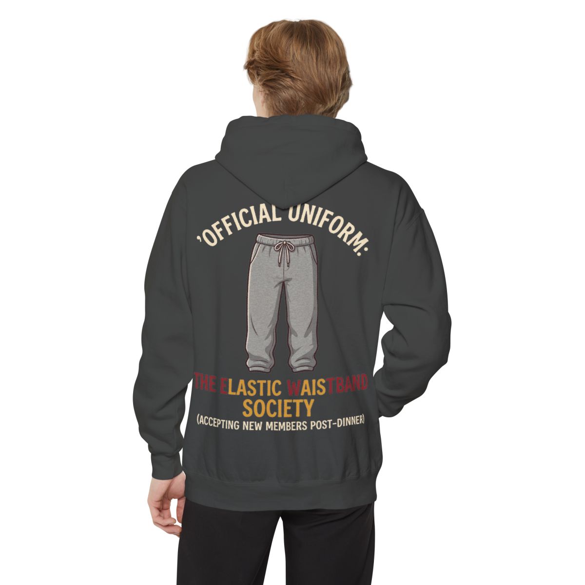 Color: Pepper | Offical Thanksgiving Uniform Garment-Dyed Hoodie