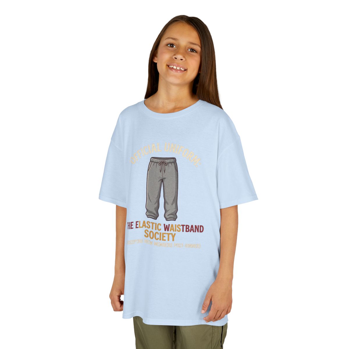 Color: Light Blue | Offical Thanksgiving Uniform Kids Tee