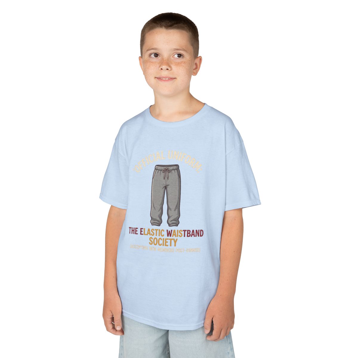 Color: Light Blue | Offical Thanksgiving Uniform Kids Tee