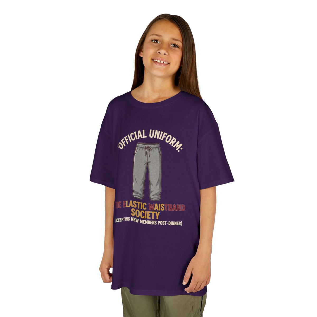 Color: Purple | Offical Thanksgiving Uniform Kids Tee