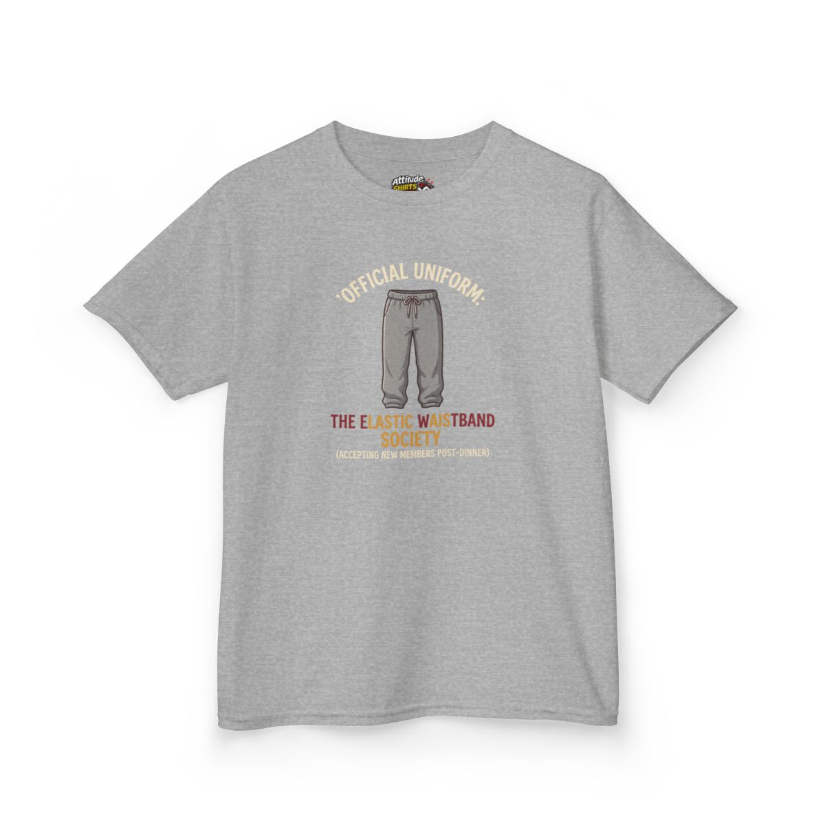 Color: Sport Grey | Offical Thanksgiving Uniform Kids Tee