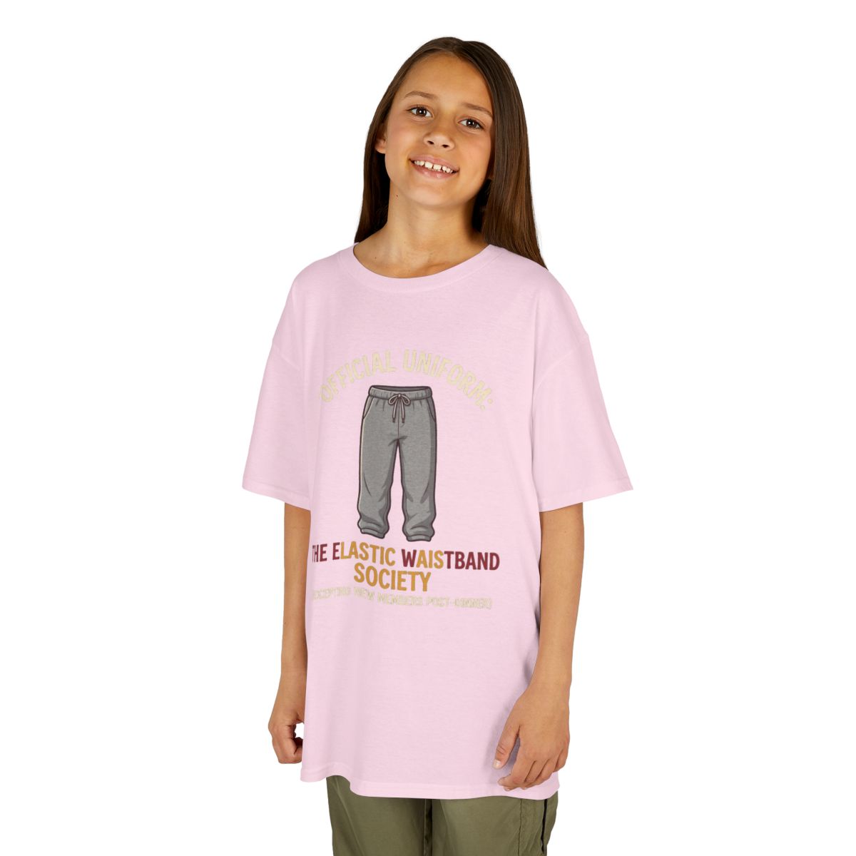 Color: Light Pink | Offical Thanksgiving Uniform Kids Tee