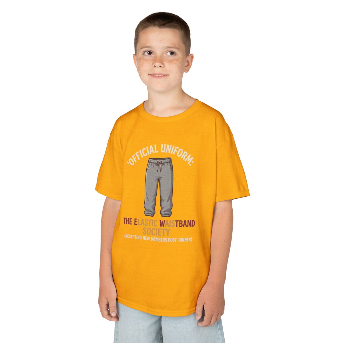 Color: Gold | Offical Thanksgiving Uniform Kids Tee