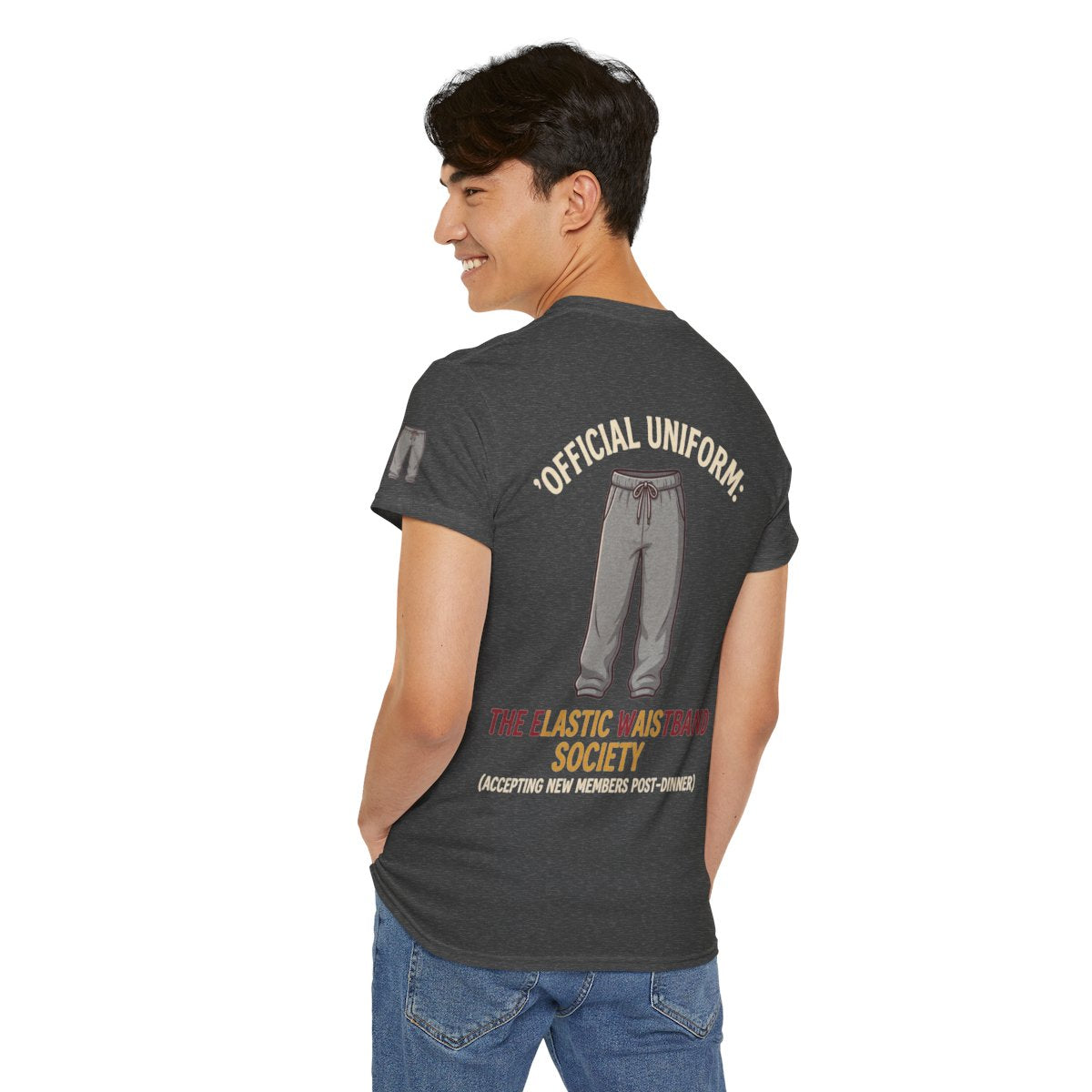 Color: Dark Heather | Offical Thanksgiving Uniform Premium Graphic Tee
