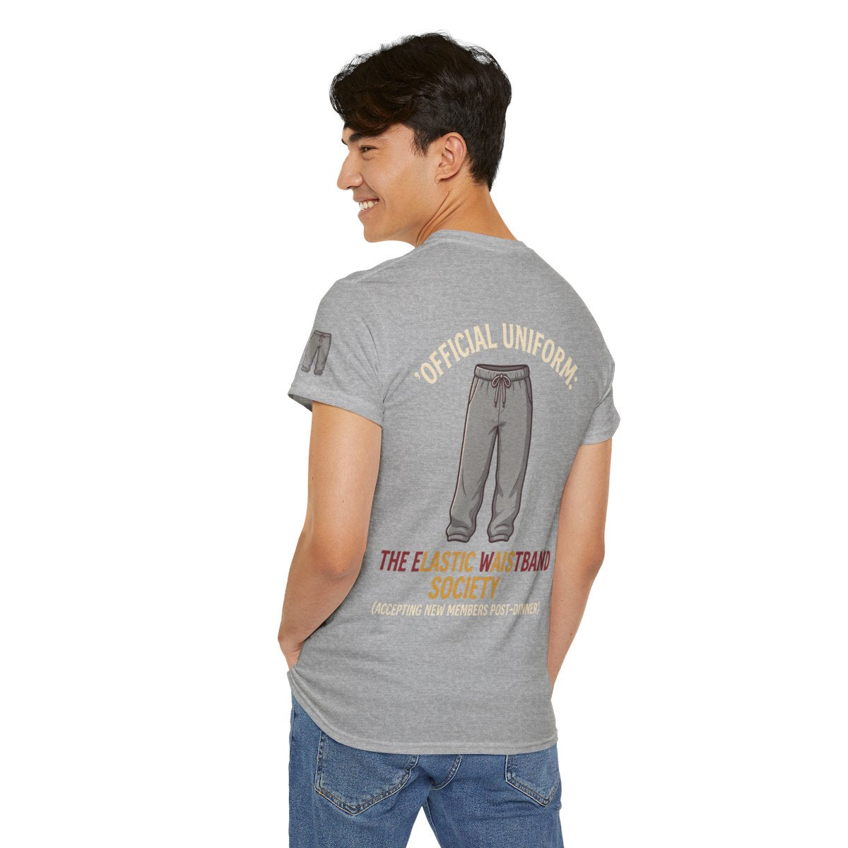 Color: Sport Grey | Offical Thanksgiving Uniform Premium Graphic Tee