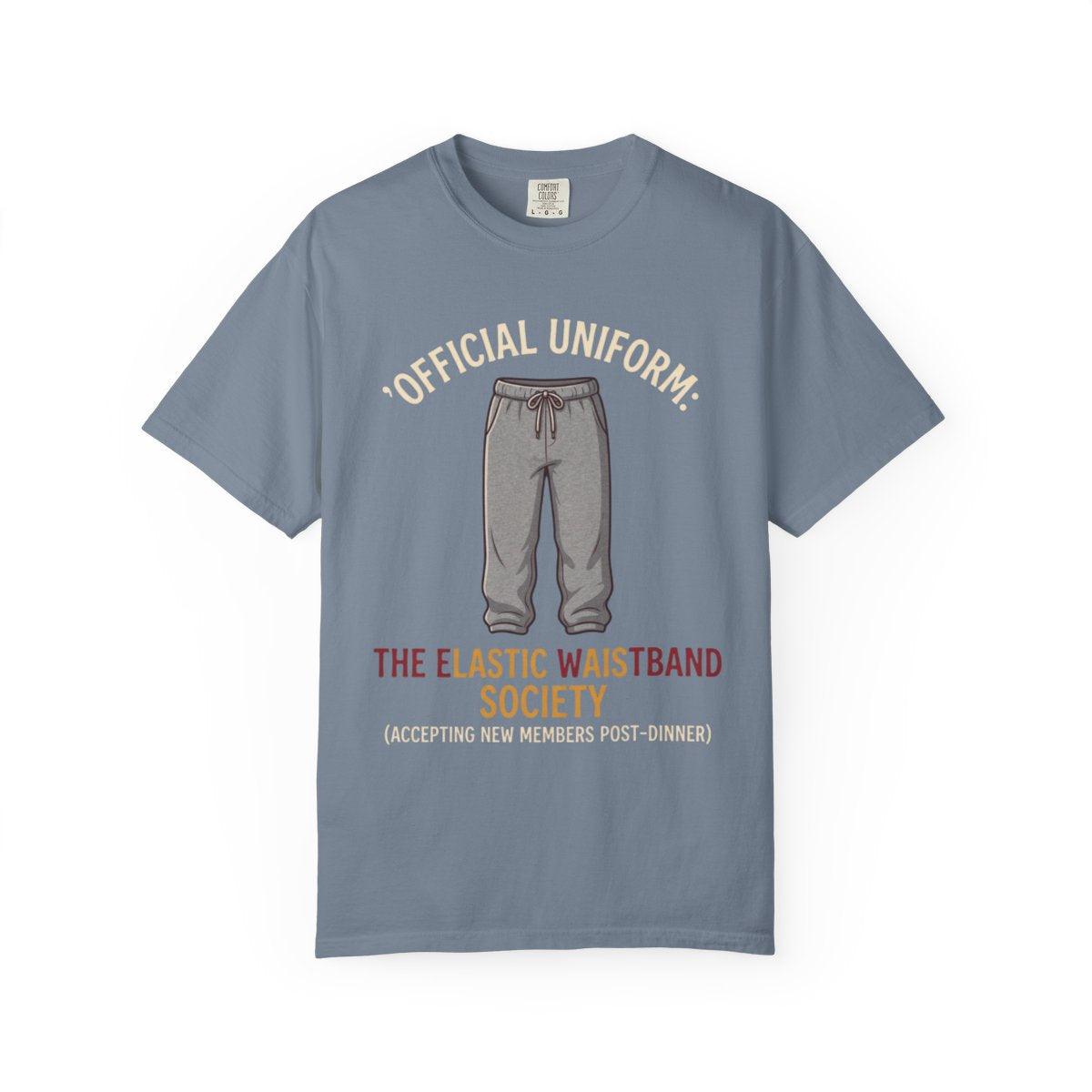 Color: Blue Jean | Offical Thanksgiving Uniform Unisex Garment-Dyed Tee