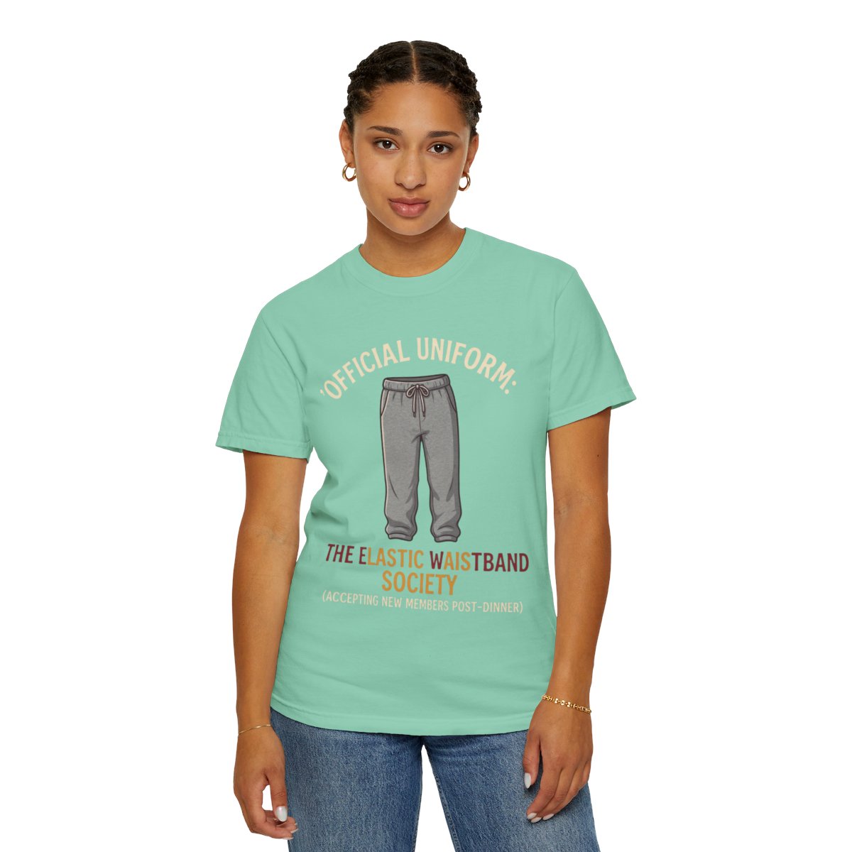 Color: Island Reef | Offical Thanksgiving Uniform Unisex Garment-Dyed Tee