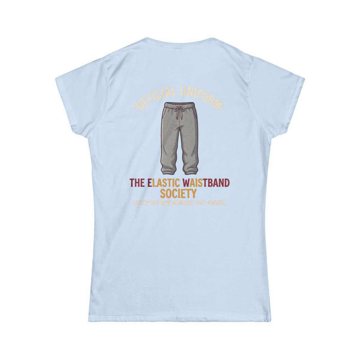 Color: Light Blue | Offical Thanksgiving Uniform Women's Tee