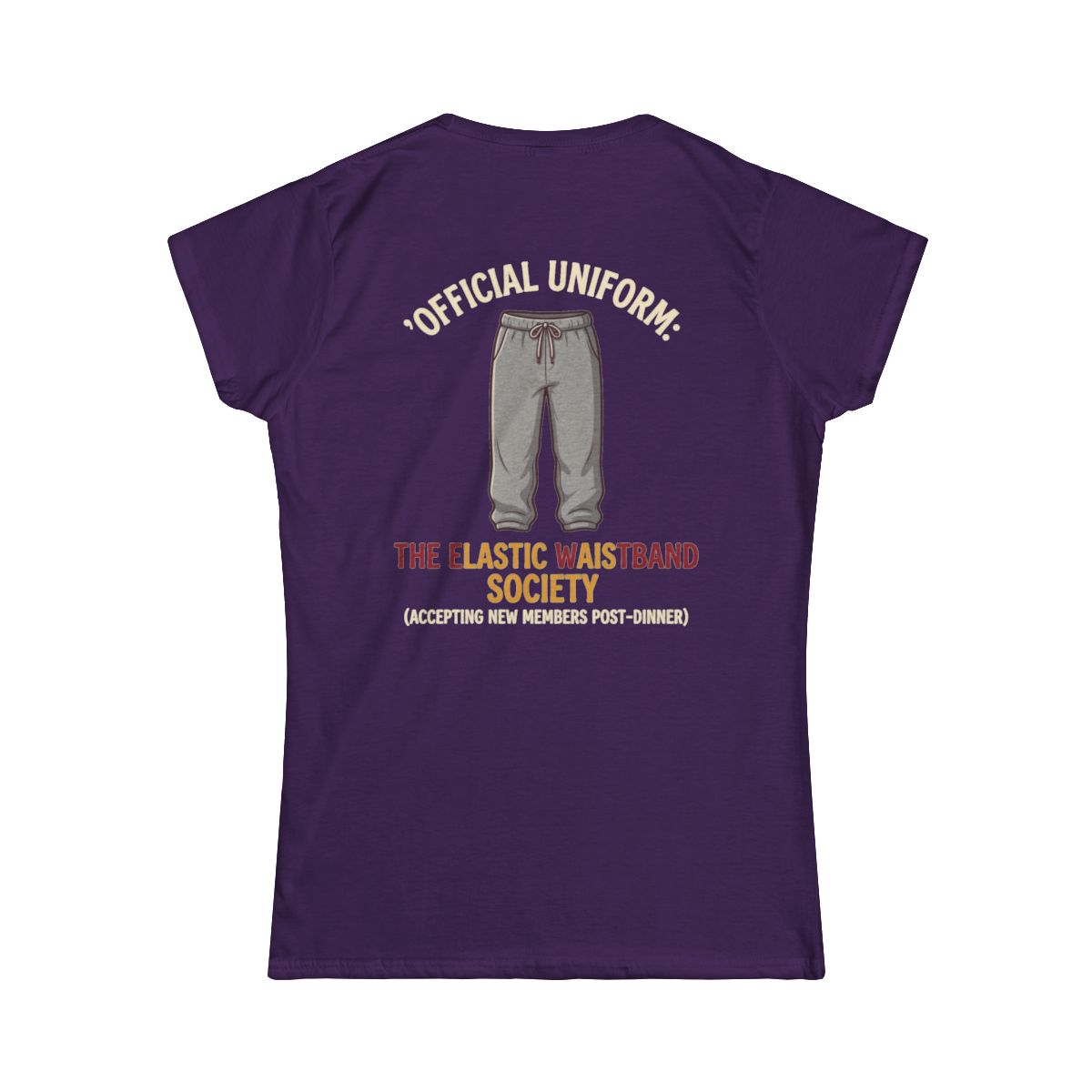 Color: Purple | Offical Thanksgiving Uniform Women's Tee