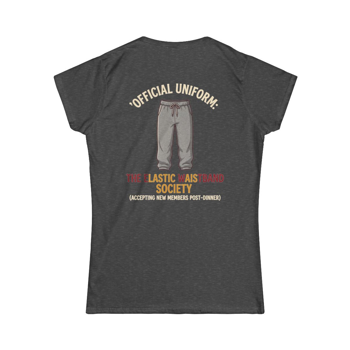 Color: Dark Heather | Offical Thanksgiving Uniform Women's Tee