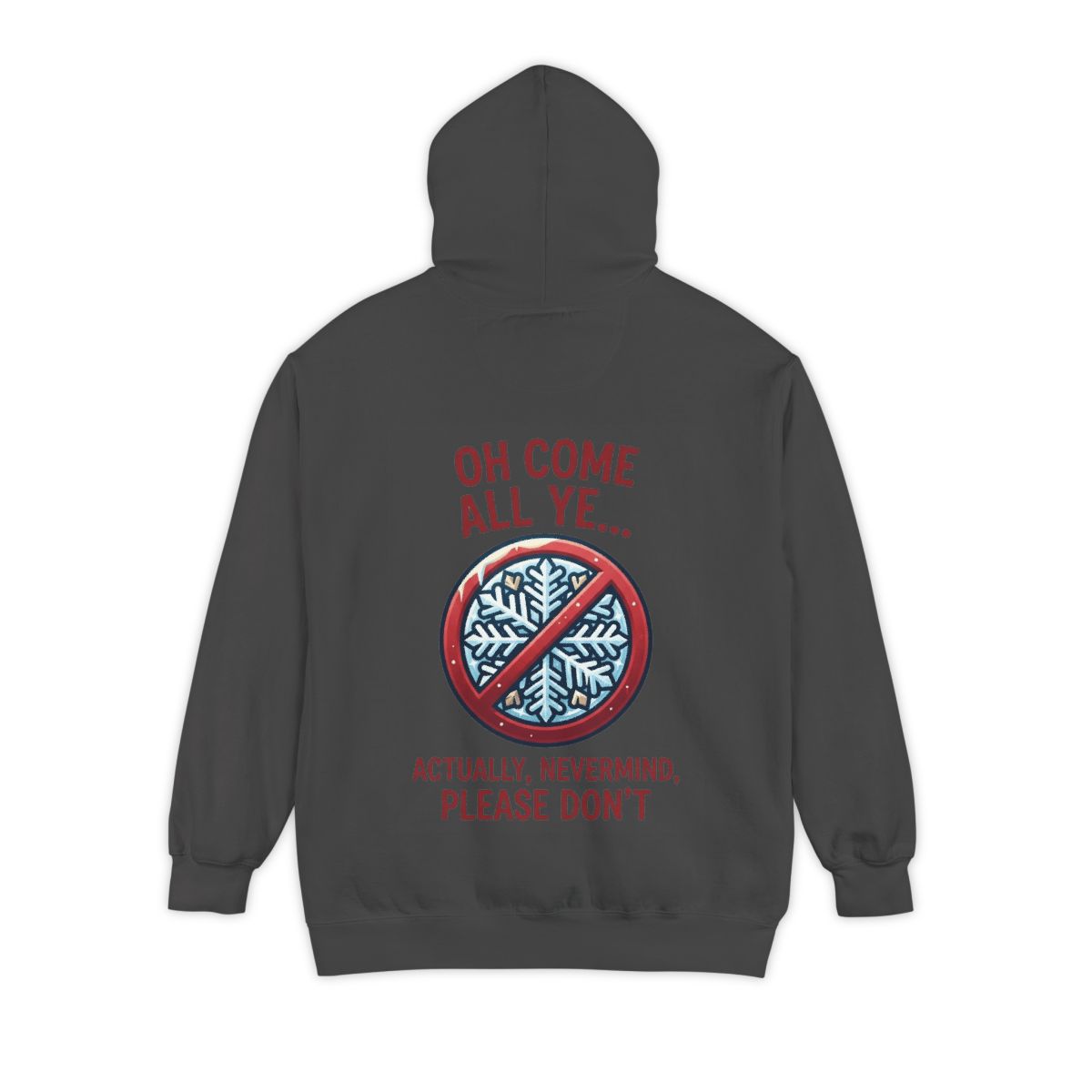 Color: Pepper | Oh Come All Ye Garment-Dyed Hoodie
