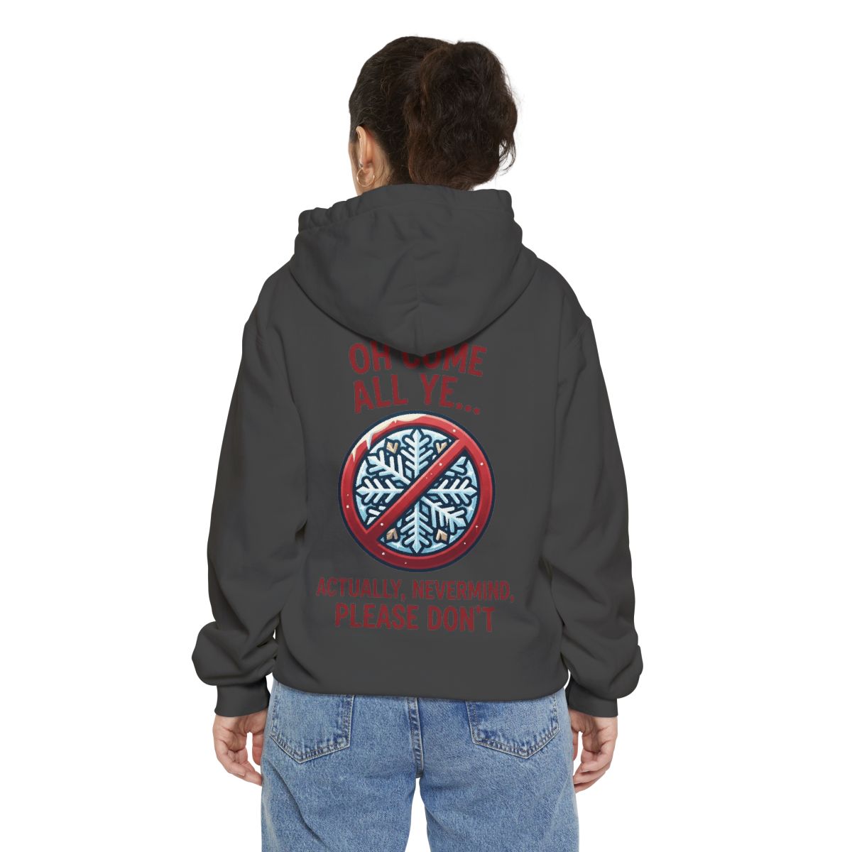 Color: Pepper | Oh Come All Ye Garment-Dyed Hoodie