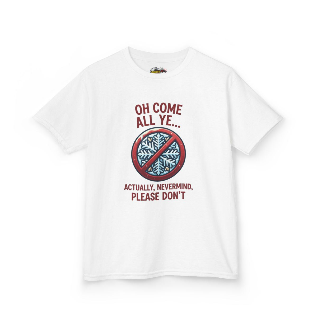 Color: White | Oh Come All Ye Kids Tee