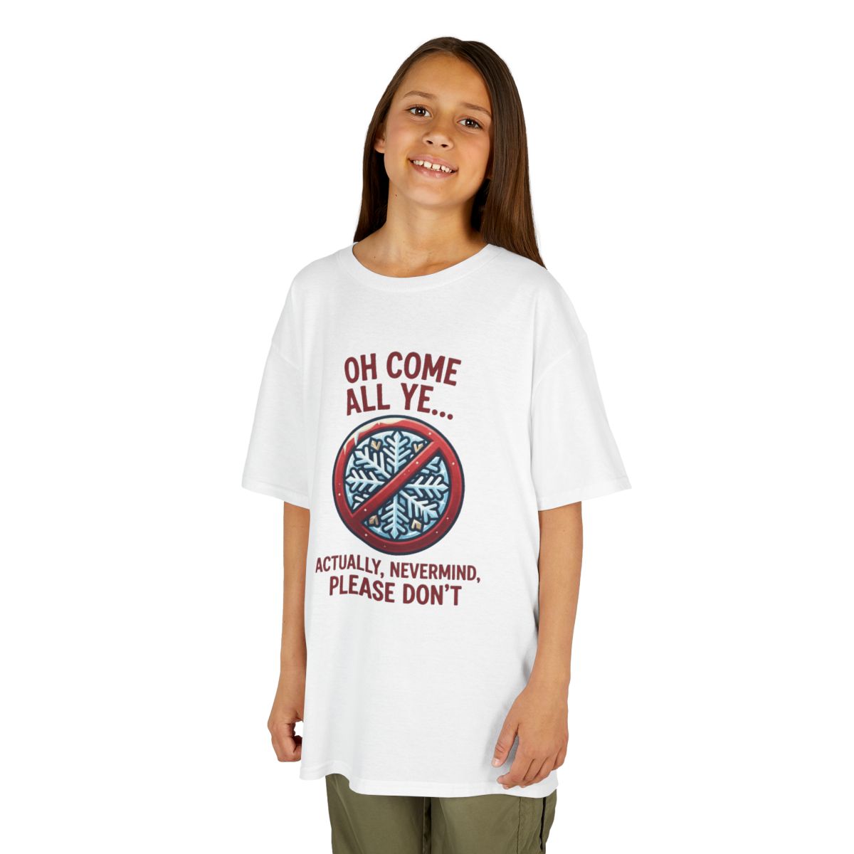 Color: White | Oh Come All Ye Kids Tee