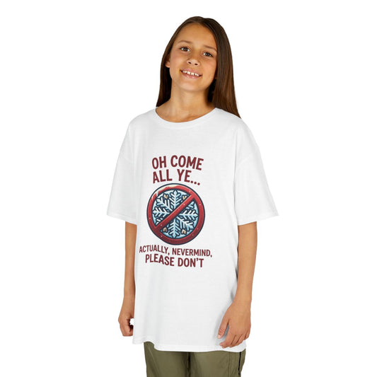 Color: White | Oh Come All Ye Kids Tee
