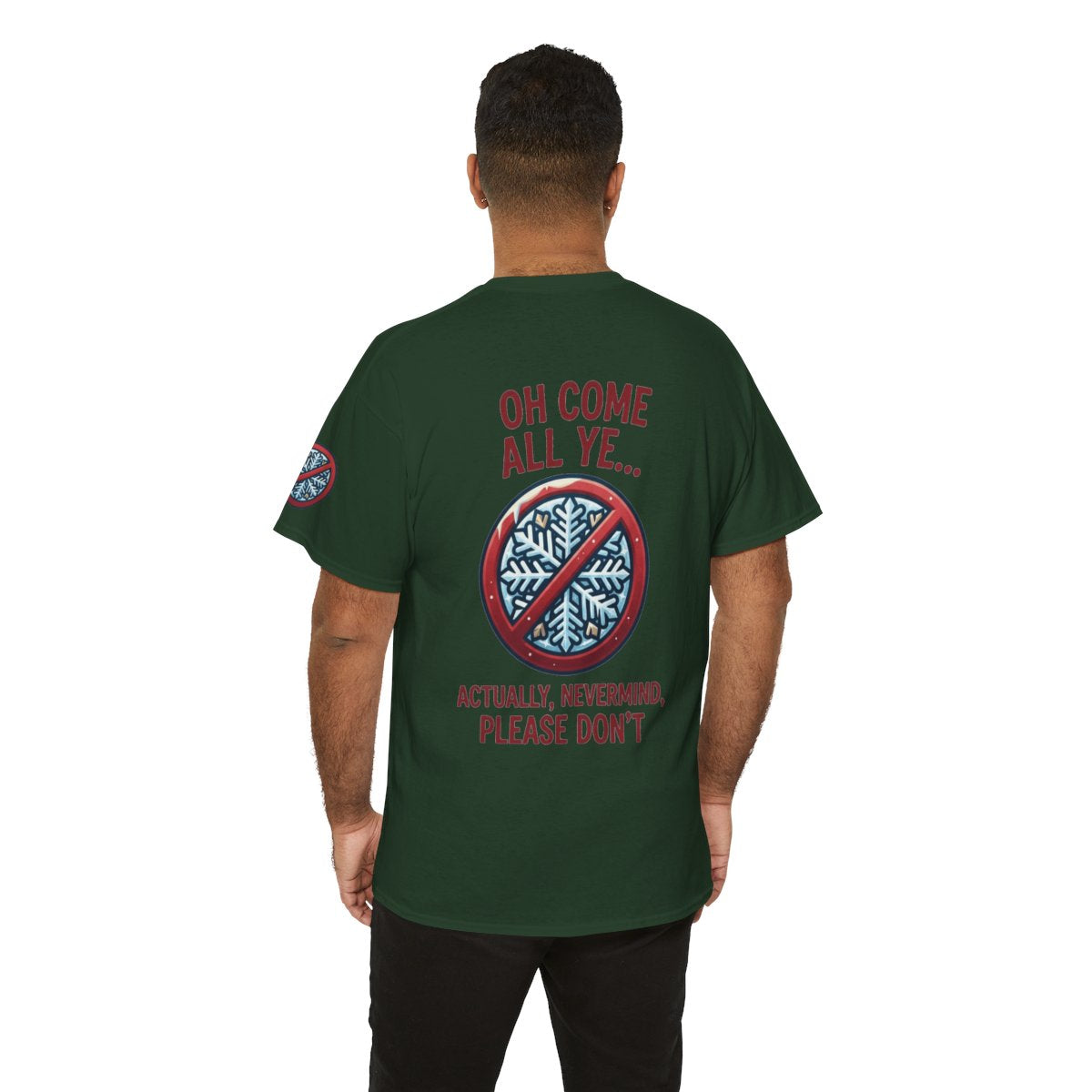 Color: Forest Green | Oh Come All Ye Premium Graphic Tee