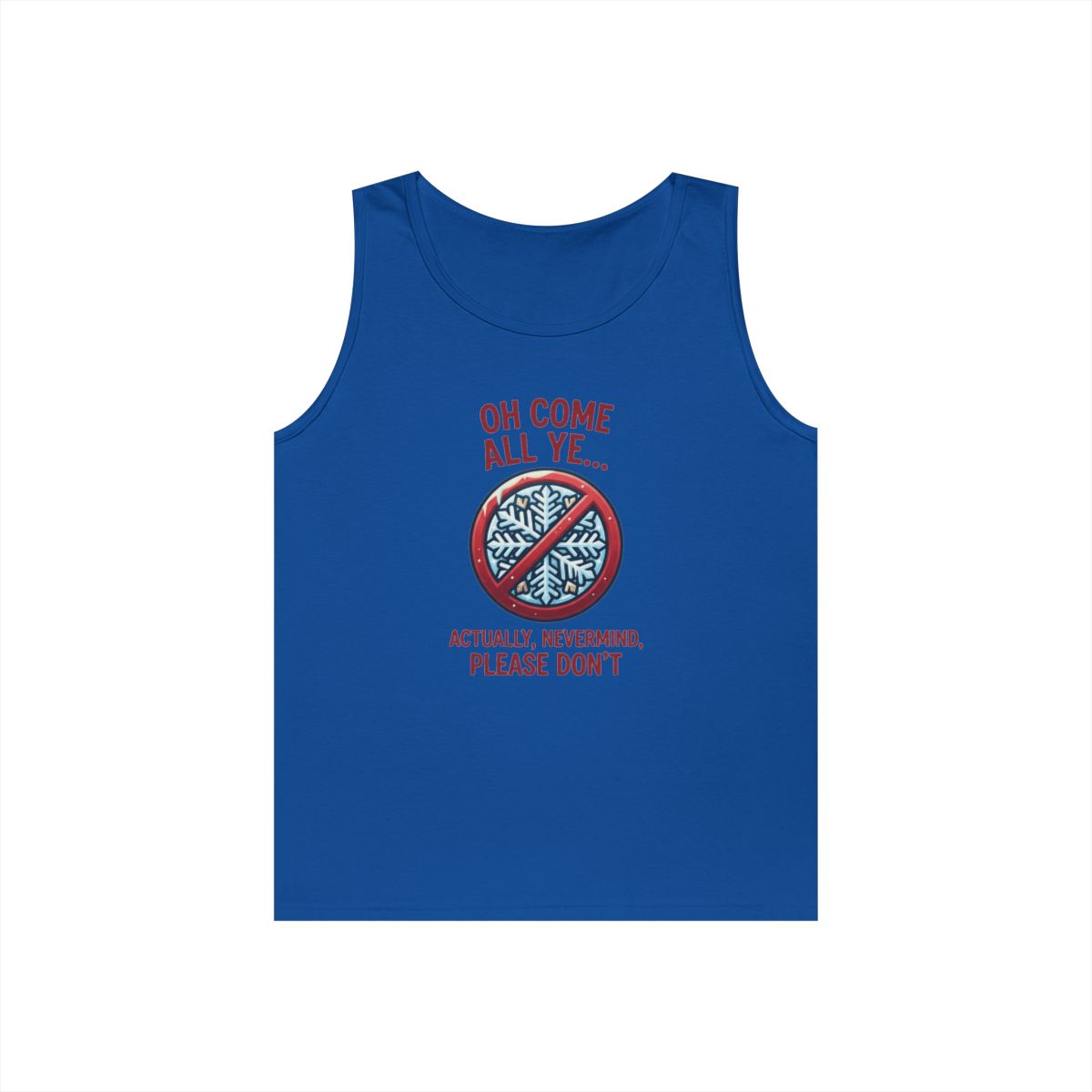 Color: Royal | Oh Come All Ye Tank Top