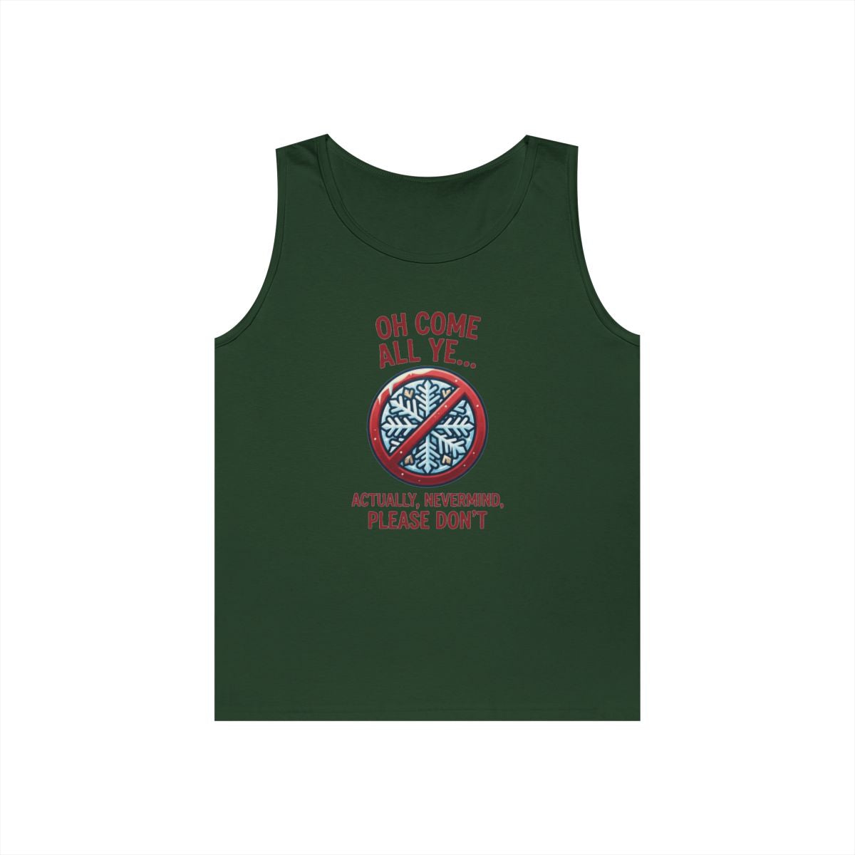 Color: Forest Green | Oh Come All Ye Tank Top