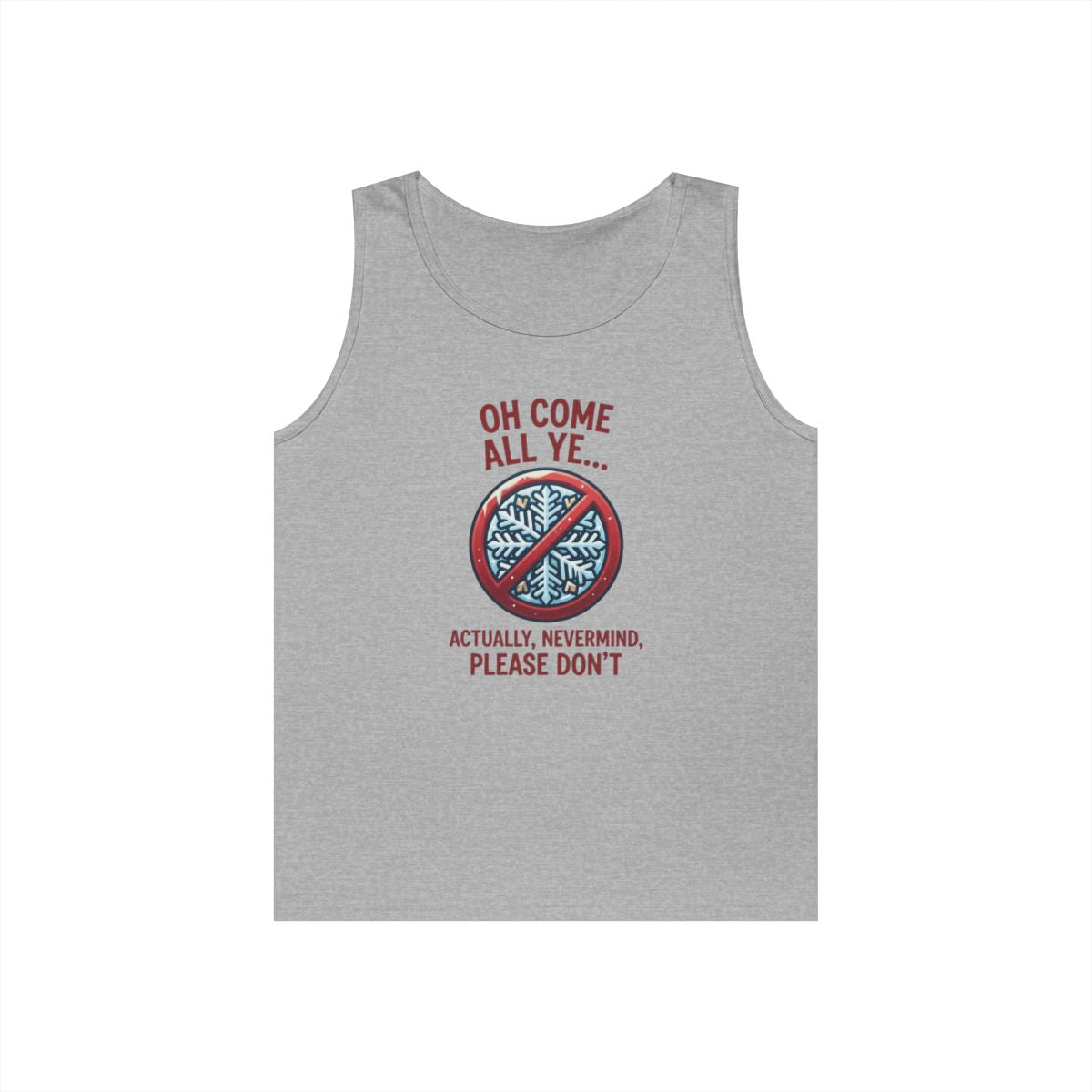 Color: Sport Grey | Oh Come All Ye Tank Top