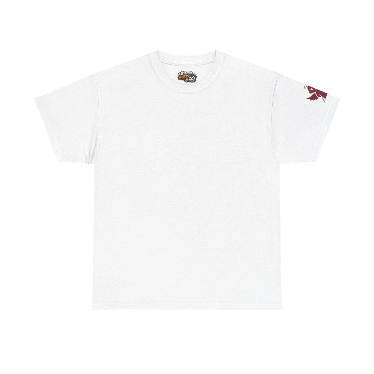 Color: White | On The Naughty List Premium Graphic Tee