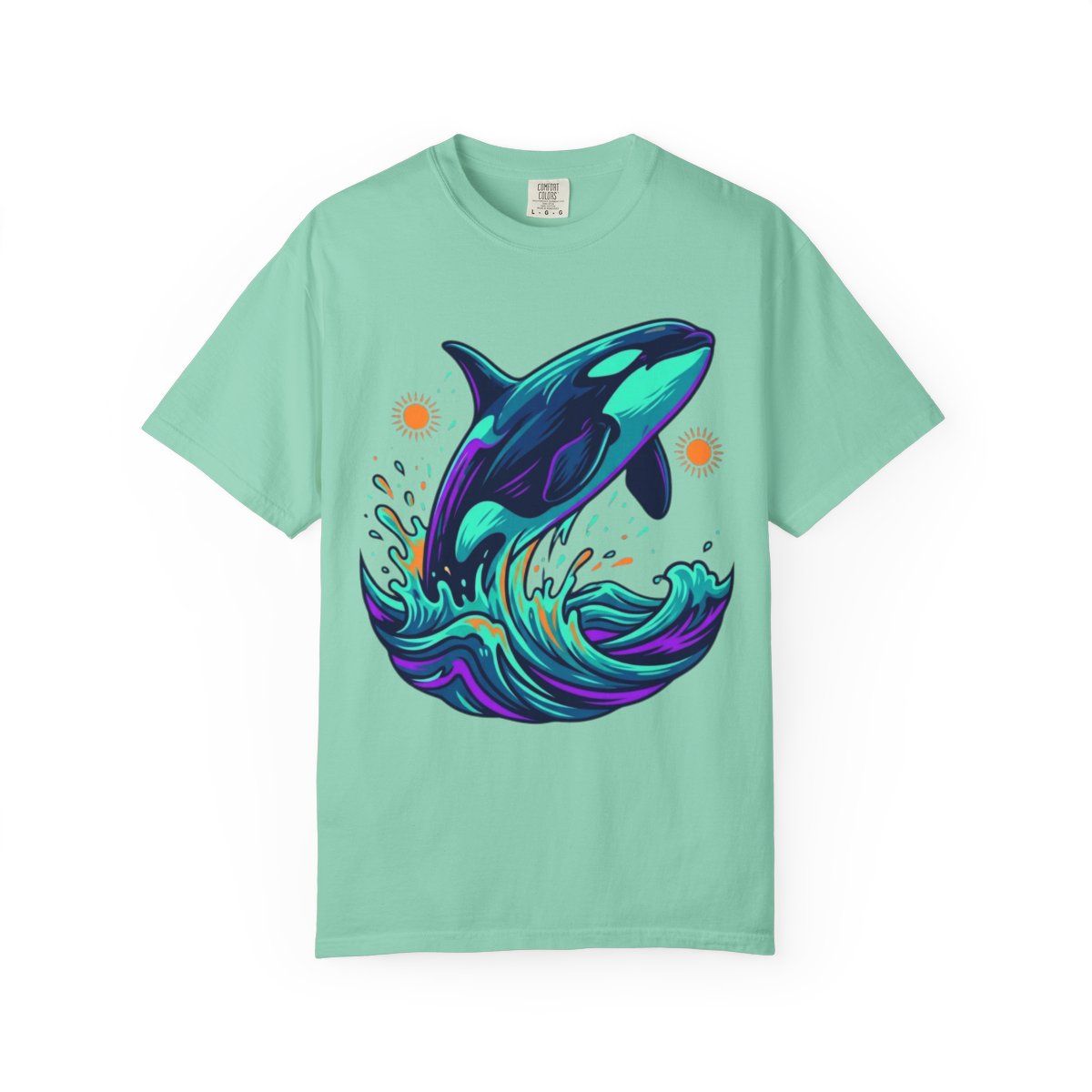 Color: Island Reef | Orca Unisex Garment-Dyed Tee