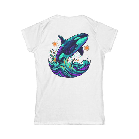 Color: White | Orca Women's Tee
