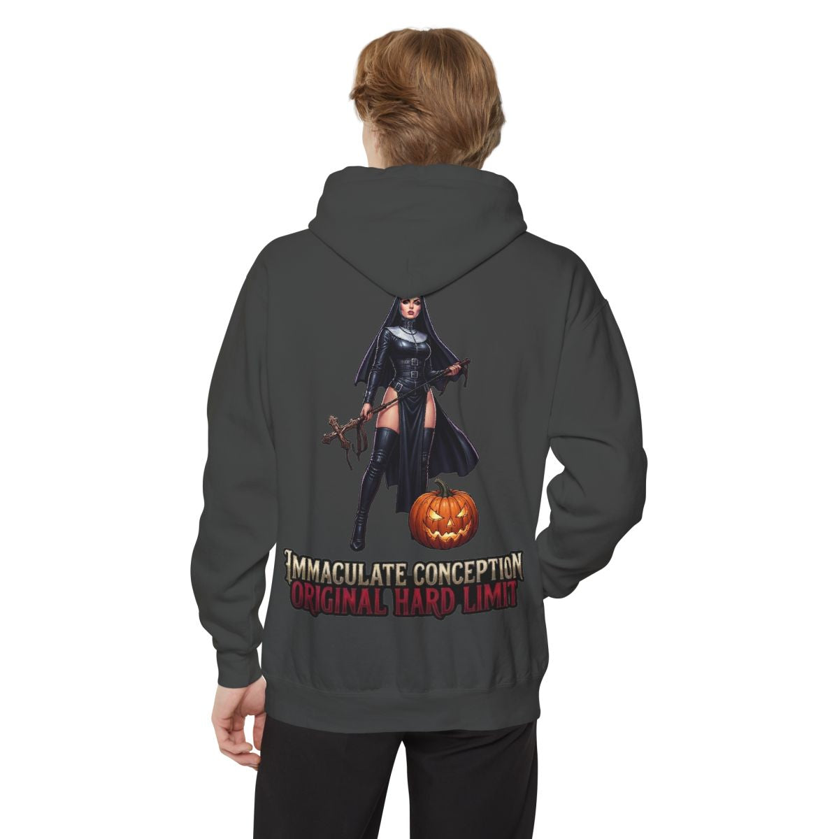 Color: Pepper | Original Hard Limit Garment-Dyed Hoodie