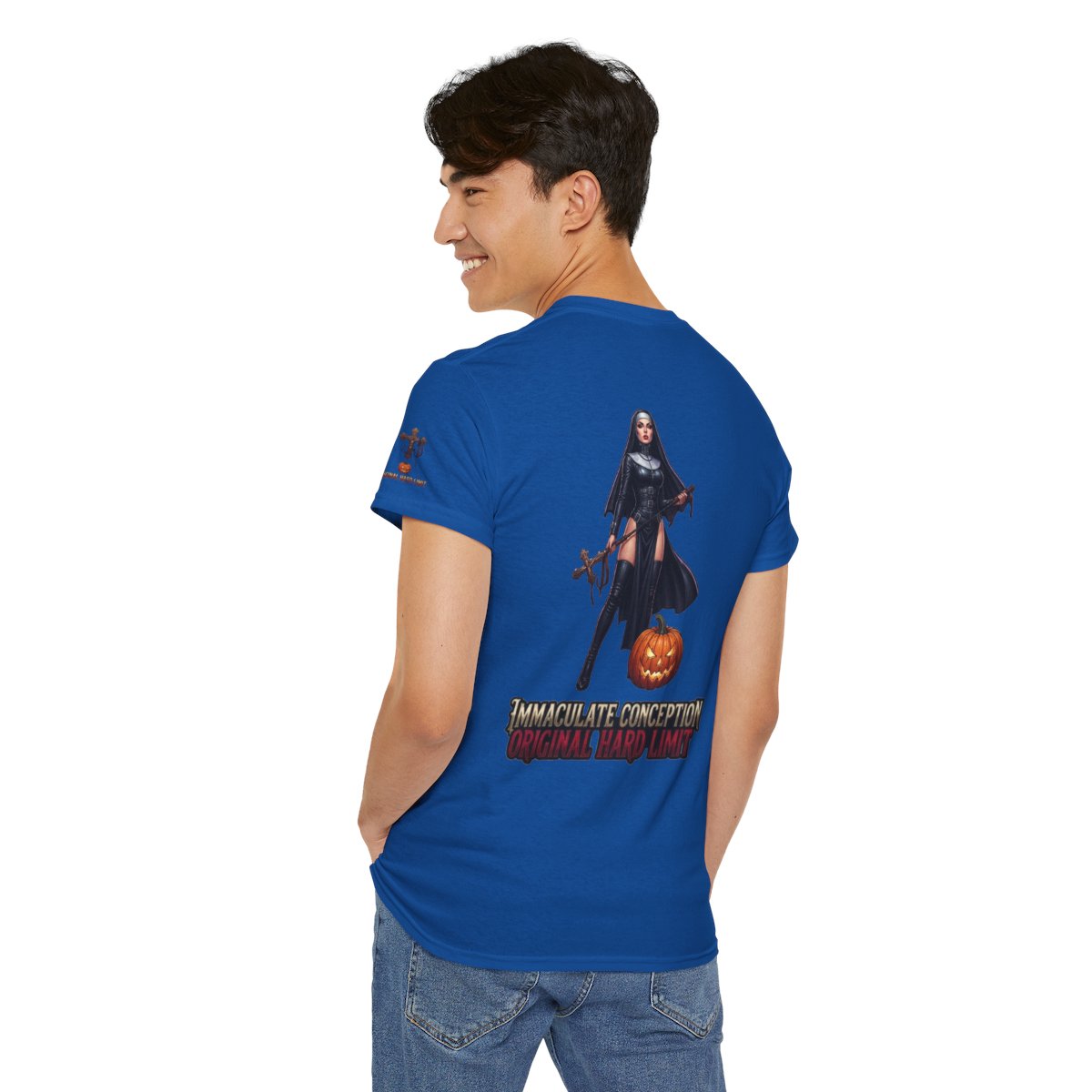 Color: Royal | Original Hard Limit Premium Graphic Tee