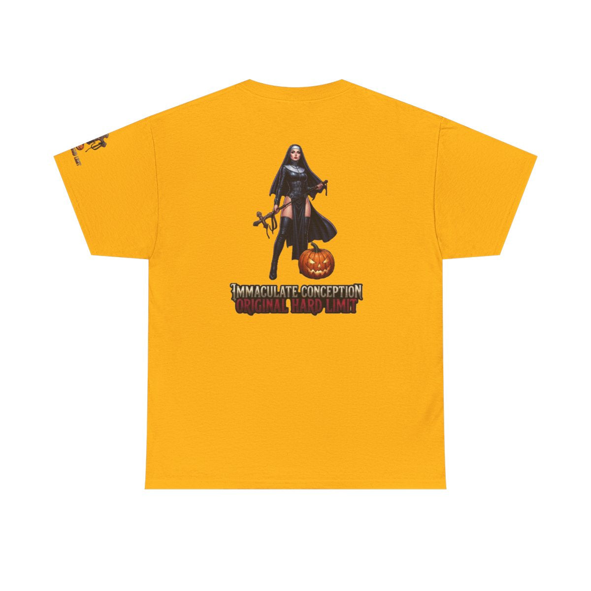 Color: Gold | Original Hard Limit Premium Graphic Tee